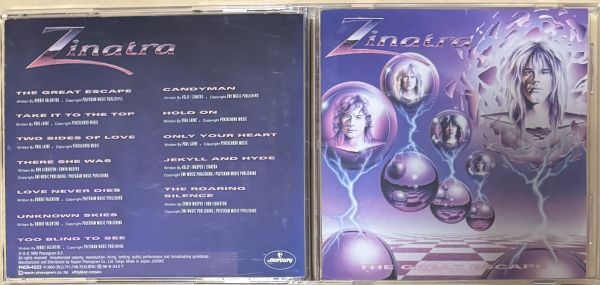 Zinatra The Great Escape PHCR-4223 MENNEN Joss Mennen Robby Valintine ジナトラ グレイト・エスケイプ拍卖