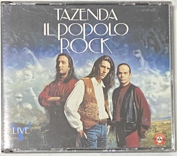 TAZENDA IL POPOLO ROCK LIVE 2CD Sardinian ethnic pop-rock タゼンダ拍卖