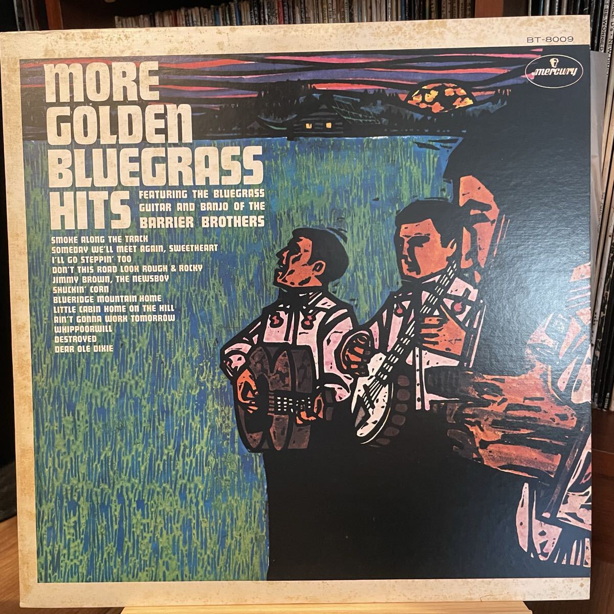 【国内見本盤】The Barrier Brothers More Golden Bluegrass Hits 歌詞カード Mercury BT-8009拍卖