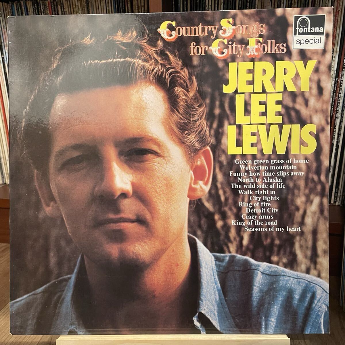 【Netherlands盤】Jerry Lee Lewis Country Songs For City Folks (1972) Fontana 6430 124拍卖