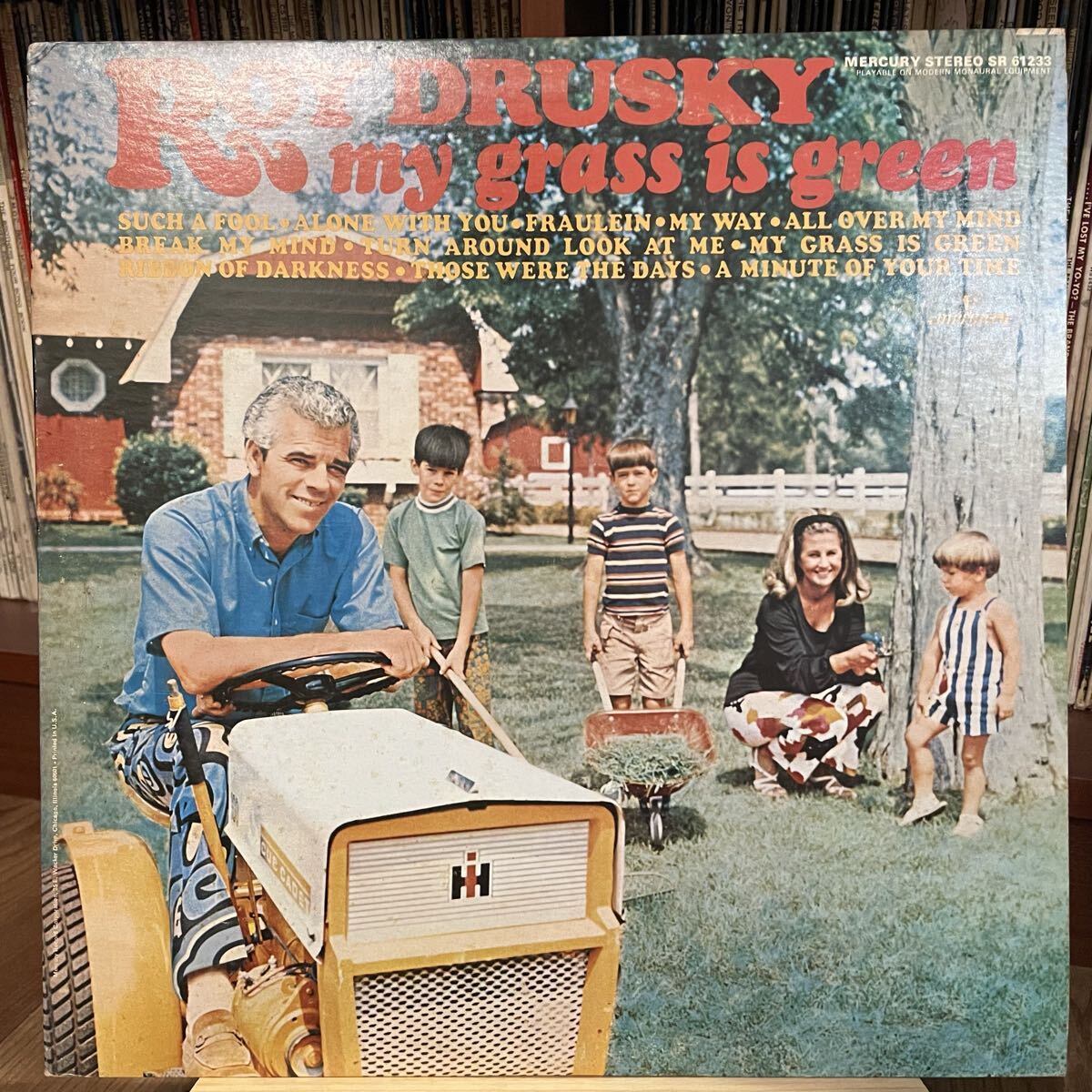 【US盤Org.】Roy Drusky My Grass Is Green (1969) Mercury SR-61233拍卖