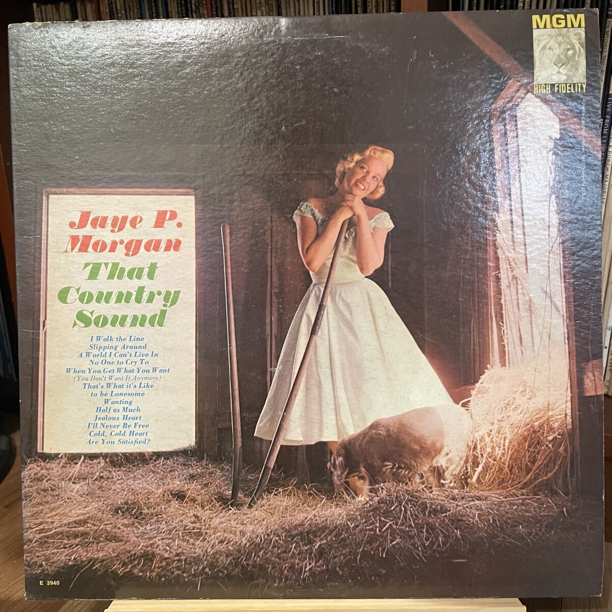 【US盤Org.Mono】Jaye P. Morgan That Country Sound (1961) MGM Records E 3940拍卖