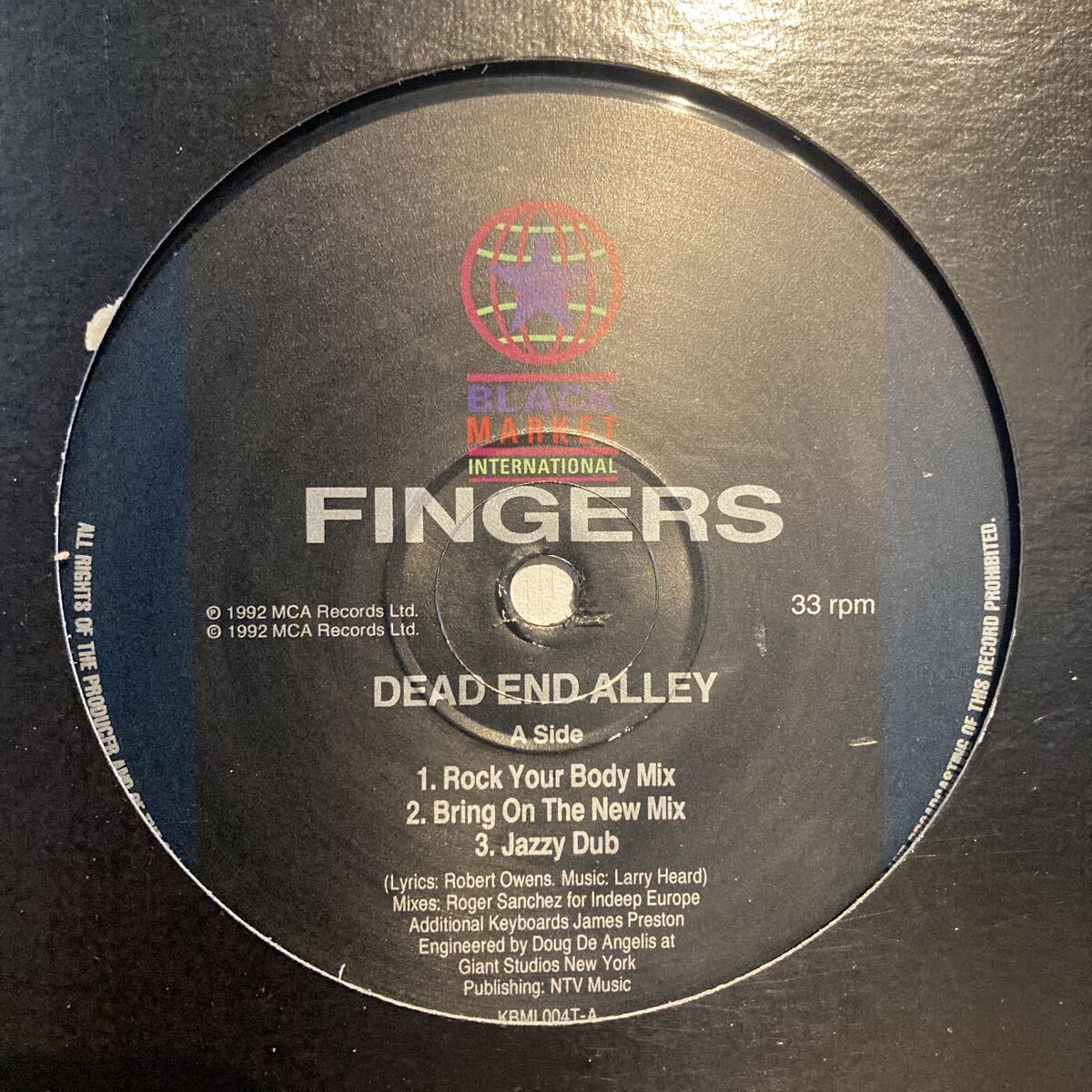 Fingers - Dead End Alley拍卖