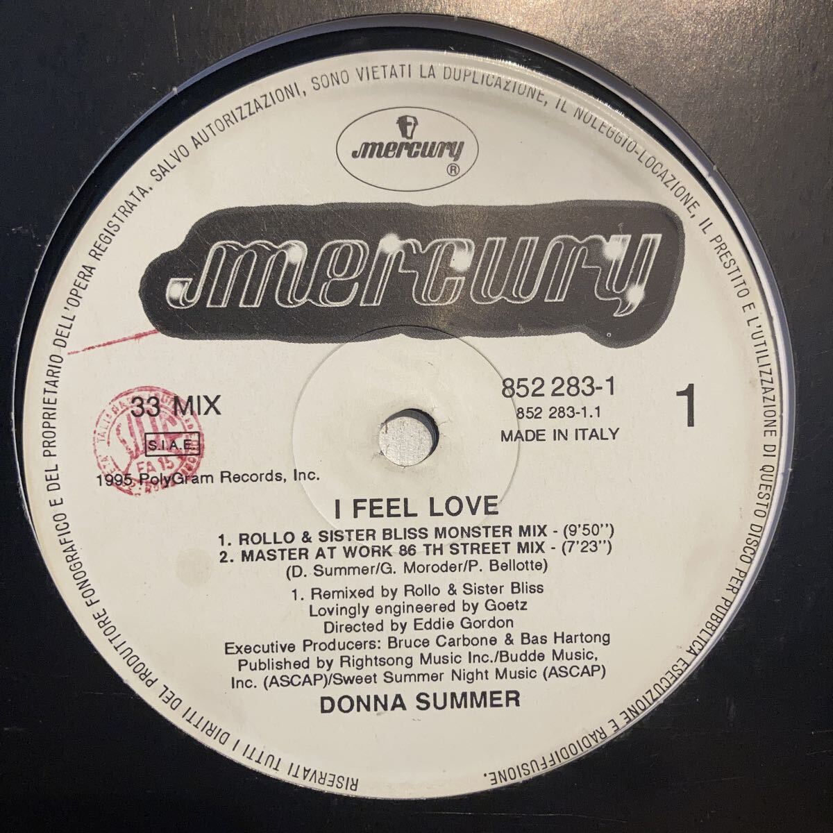 Donna Summer - I Feel Love / Masters At Work拍卖