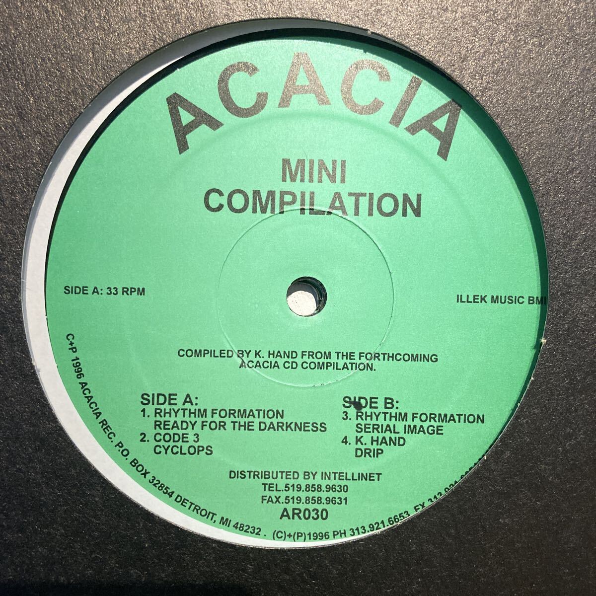 Various - Mini Compilation / K. Hand / ACACIA RECORDS拍卖
