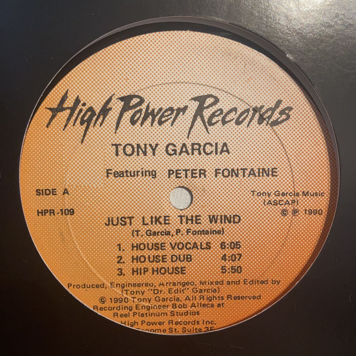 Tony Garcia Featuring Peter Fontaine - Just Like The Wind拍卖