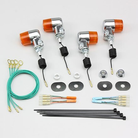 ハリケーン HURRICANE W800(11-17 EJ800A)用 ミニウインカーkit オレンジレンズ HA5723-01拍卖