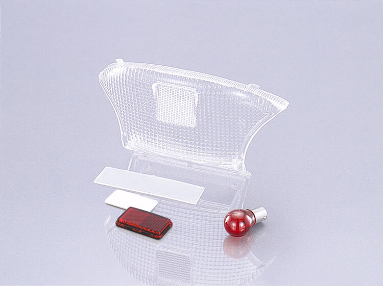 キタコ KITACO レッツ/II/-G/-DX/-L/-S/-コンビブレーキ・ZZ用 テールレンズSET クリア 809-2055000拍卖
