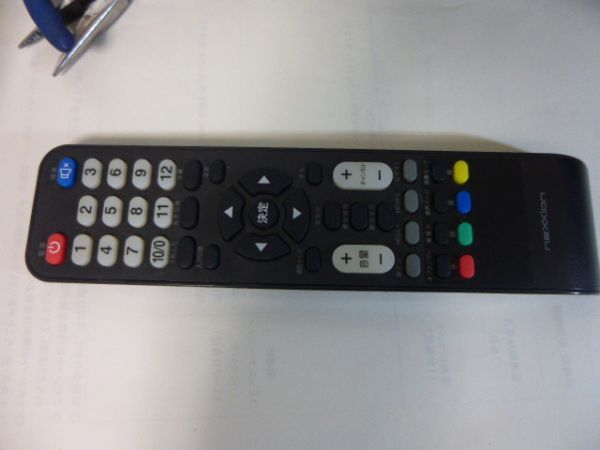 ◎◎NEXXION nexxion テレビリモコン 中古品 ◎◎拍卖