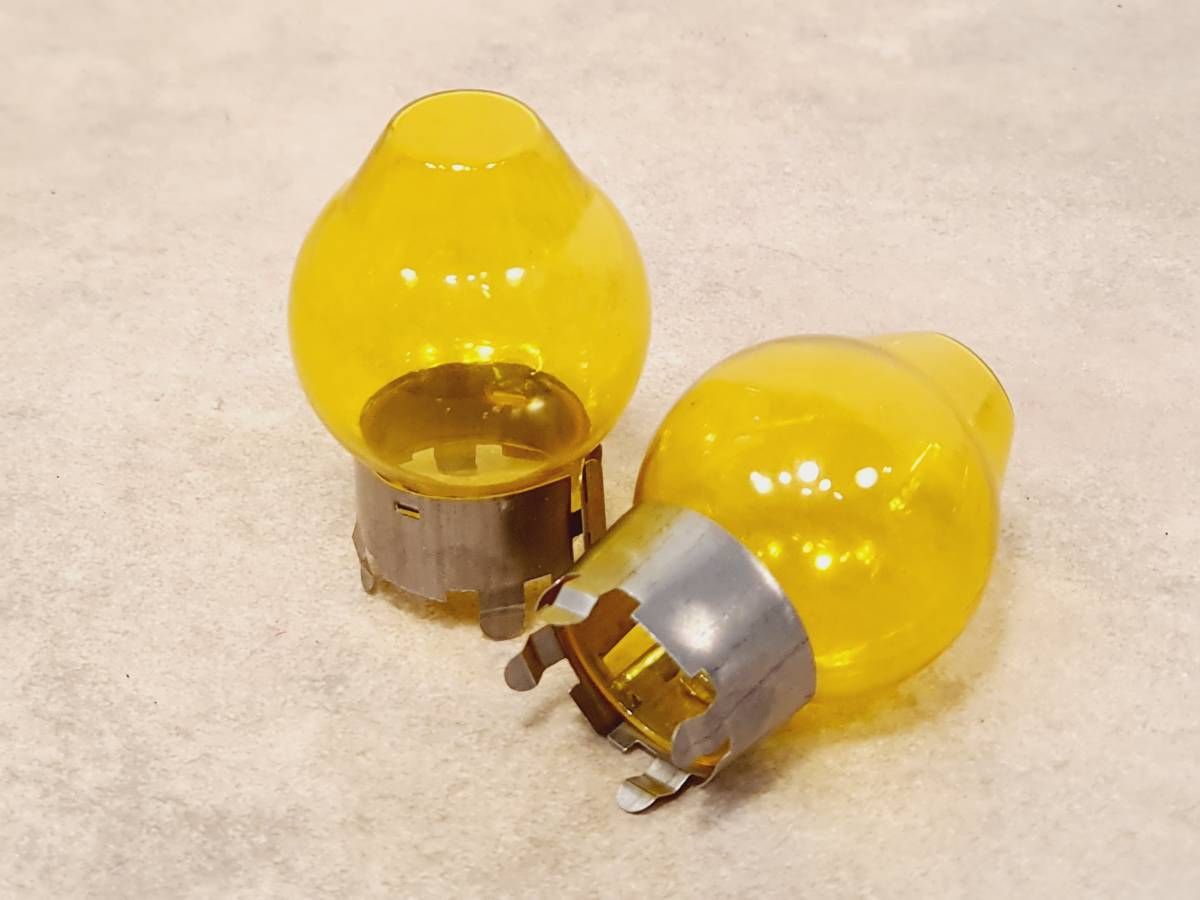H4ランプ用 イエローバルブカバー 2個セット拍卖