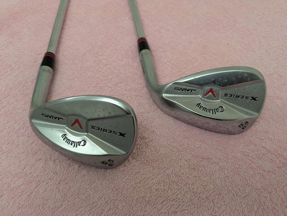 キャロウェイ X SERIES JAWS ウェッジ 2本セット拍卖