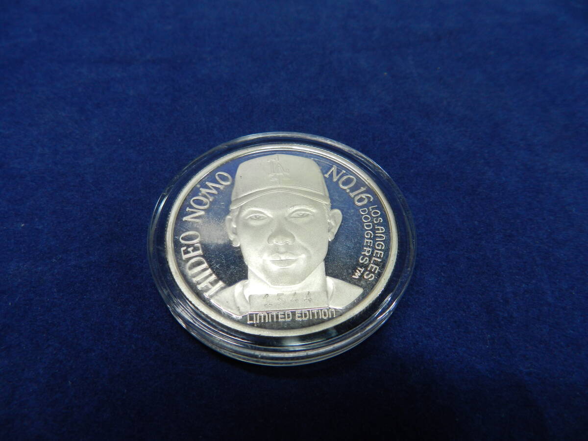 野茂英雄 オールスターゲーム出場記念コイン拍卖