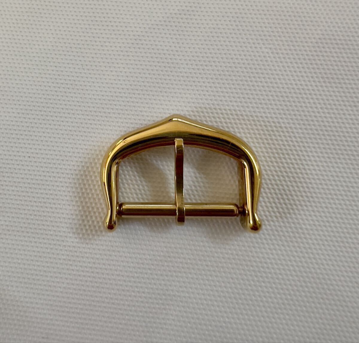 未使用に近い カルティエ 純正 尾錠 ゴールド 14mm Cartier 正規品 マストタンク LM拍卖