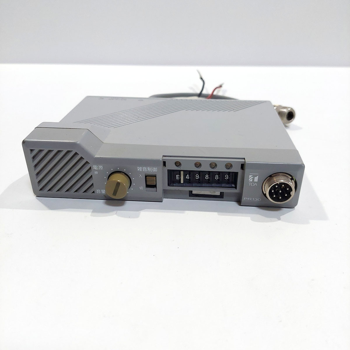 TOA PR-130 個別呼出 パーソナル無線 本体のみ 無線機 通電のみ確認 他未確認の為ジャンクとして ya2765拍卖