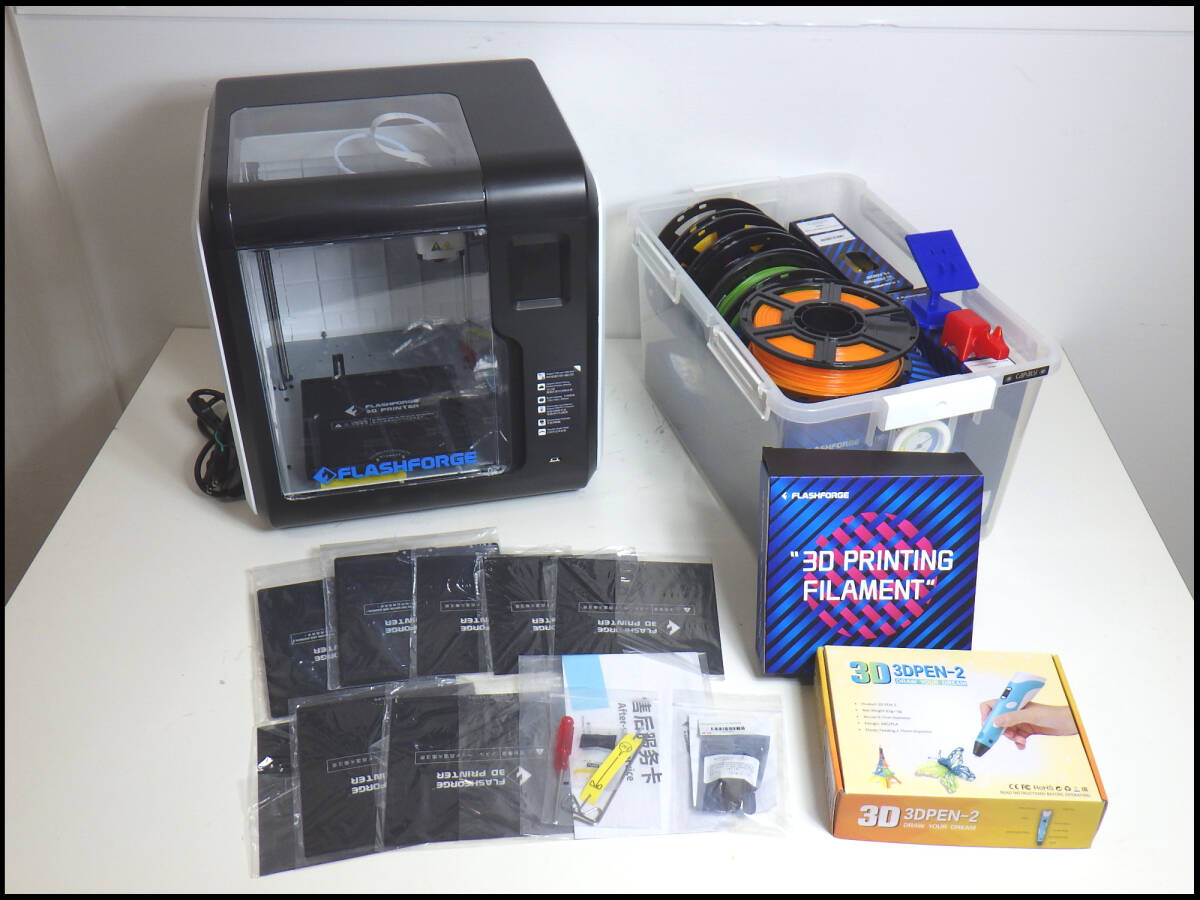 ●中古品●FLASHFORGE 3D●プリンター●おまけ多数●稼働時間102時間拍卖