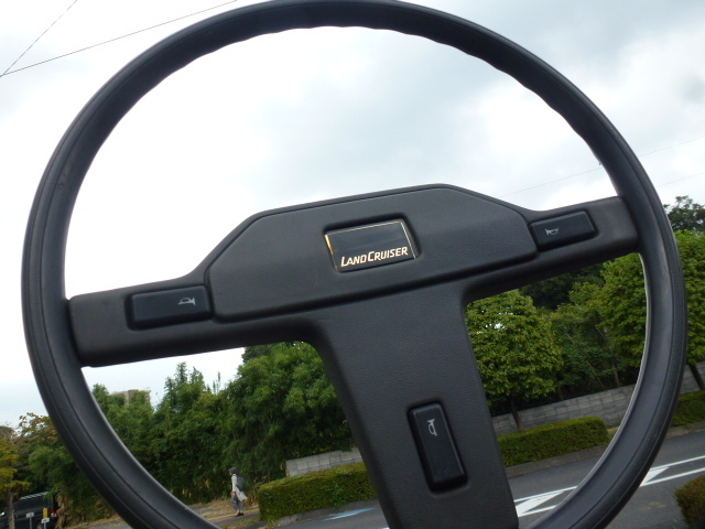 【セール処分!即落!】ランドクルーザー 40 純正 ステアリング トヨタ 正規品 ランクル ロクマル 4WD 40 60 80 ハンドル 前期 後期 40拍卖