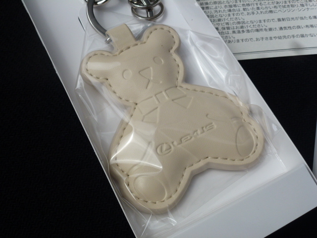 【送料無料!新品!】レクサス 純正 本革 テディベア 熊 キーホルダー LS RX IS GS NX CT LC ES LX GS F GX HS LBX LC LFA LM RC RZ SC UX拍卖