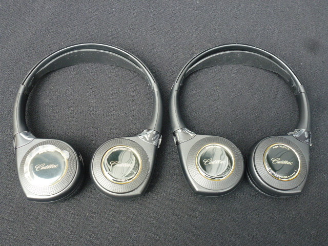 【新品!純正!】キャデラック ワイヤレス ヘッドフォン エスカレード フリートウッド ブロアム クーペ デビル ローライダー ハイドロ拍卖