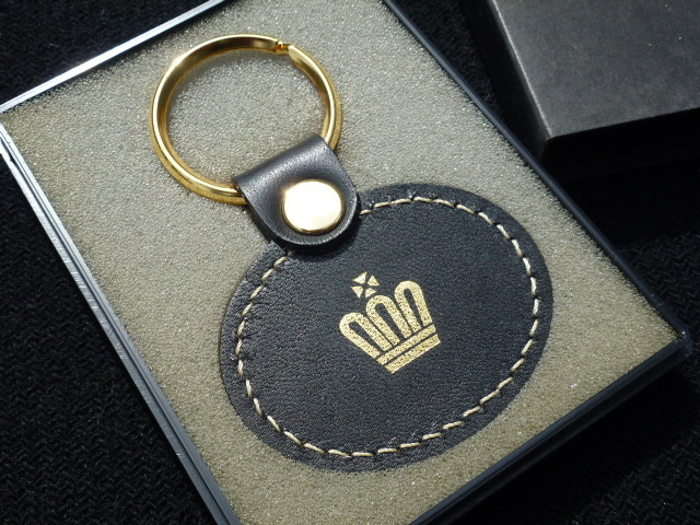 【当時物!新品】クラウン レザー キーホルダー トヨタ 純正 RSD RS41 MS51 MS60 MS85 MS80 MS110 MS112 MS125 MS120 MS137 JZS143 JZS155拍卖