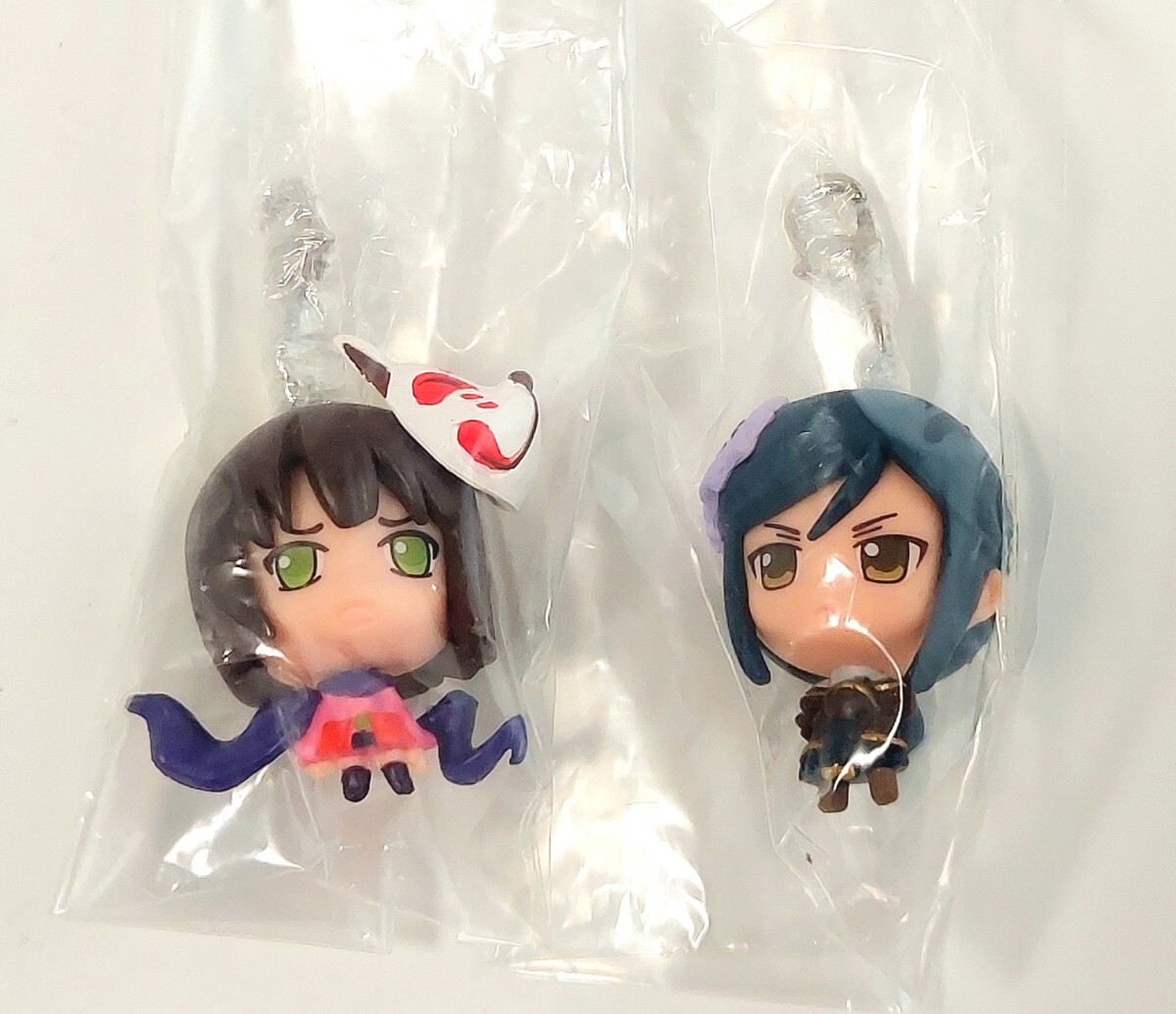 ☆メガハウス ゲームキャラクターズコレクション ミニ 世界樹の迷宮Ⅲ「シノビ + ショーグン(シークレット)」カニカン付き フィギュア 2種拍卖