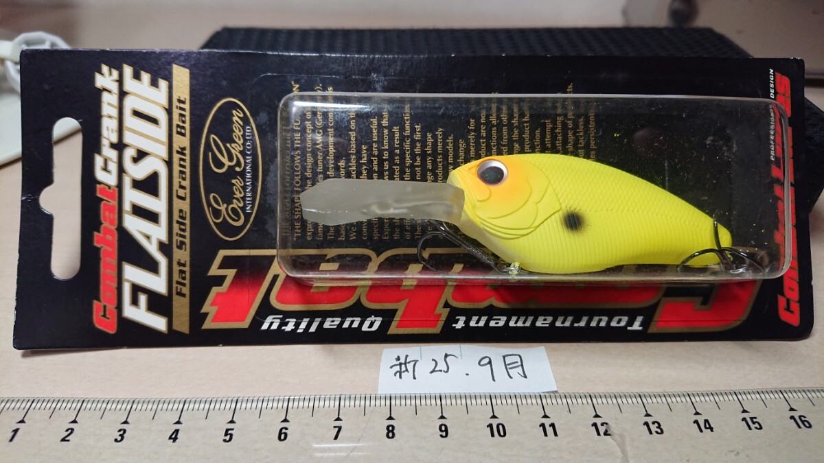 ★コンバットクランク フラットサイド 12g★#56 マットチャートモンキー 新25.9拍卖
