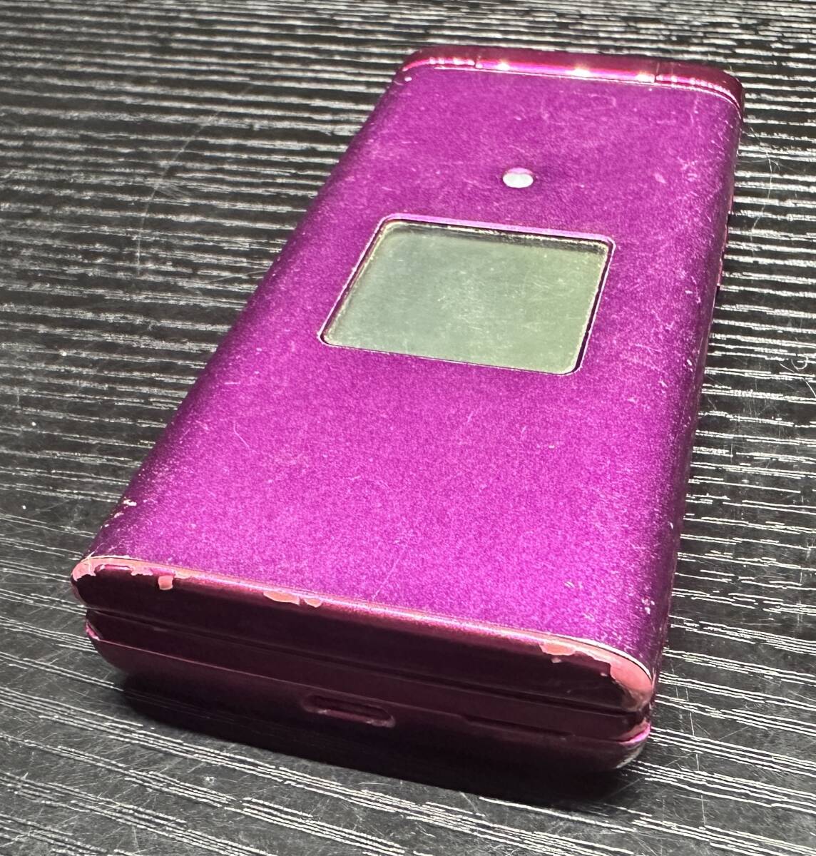 携帯電話 KYOCERA KYF38 au ガラケー かんたんケータイ ピンク 折り畳み 京セラ S776拍卖