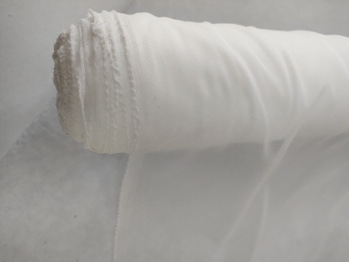 接着芯 極薄手 白 ニットタイプ ソフト 伸縮 アイロン接着芯 洋服 手芸 手作り小物 112c巾×2m拍卖