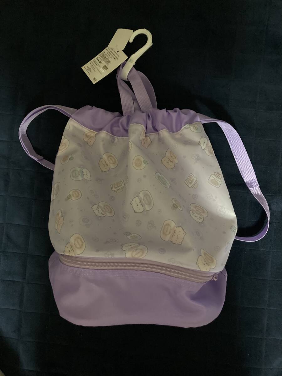 新品 ふんわりねころん 2WAYボンサック ビーチバッグ プールバッグ拍卖