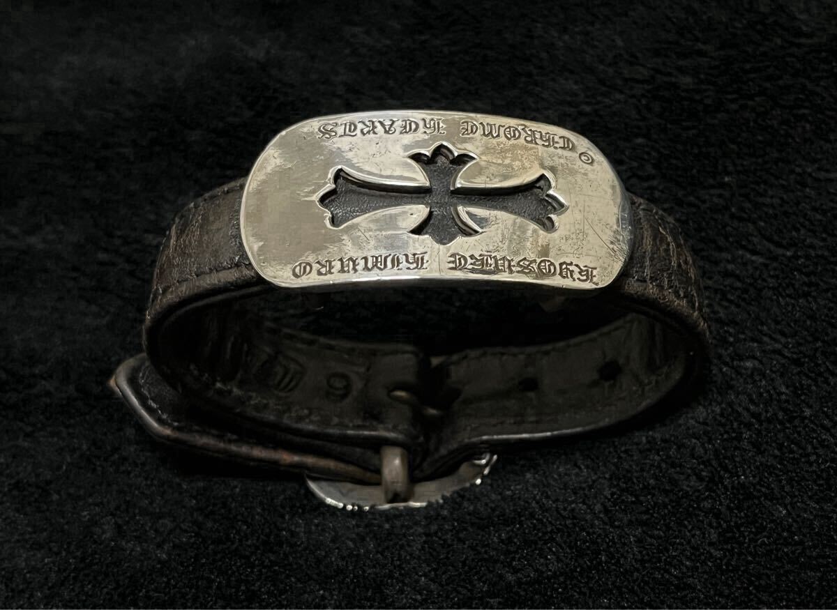 クロムハーツ 氷室京介 シルバーアクセサリー 第1弾コラボ ガンスリンガーブレスレット KYOSUKE HIMURO×CHROMEHEARTS拍卖