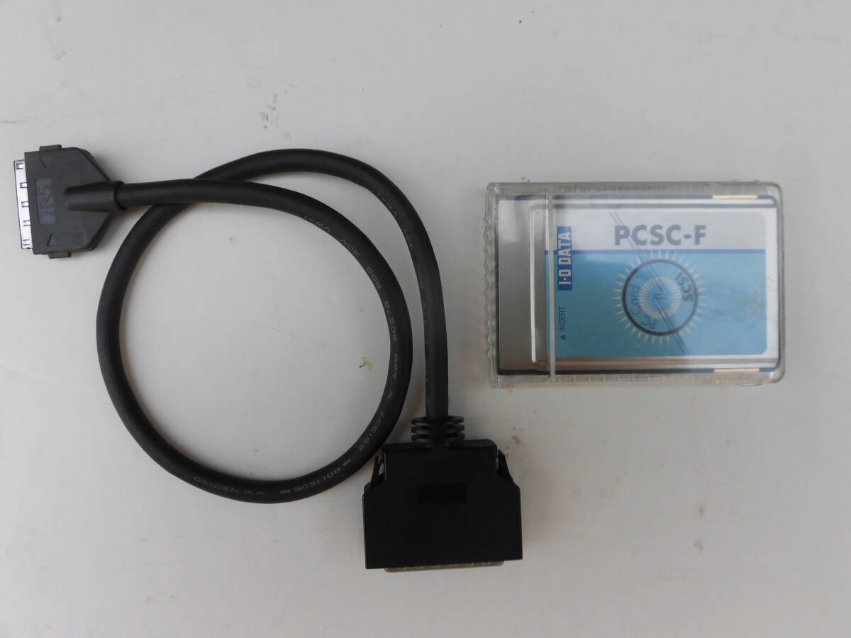 I-O DATA SCSIカード PCSC-F+SCSIケーブル拍卖
