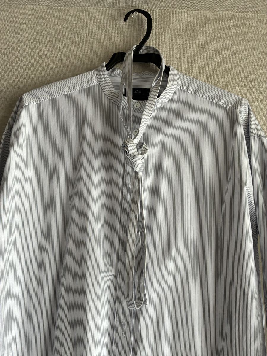 SHIPS★シップス★バンドカラーシャツワンピース拍卖