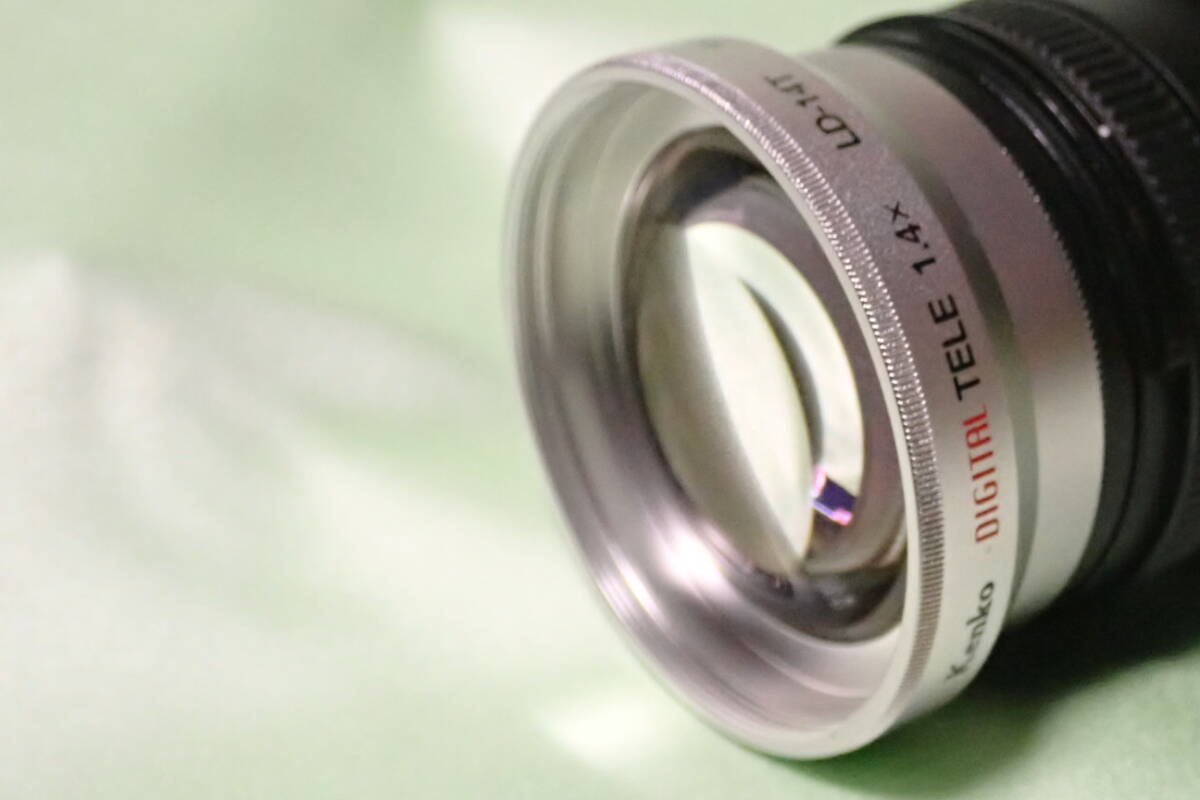 ケンコー KENKO DIGITAL TELE 1.4X LD-14T コンパクトデジタルカメラ用テレコンバーター 52mm径拍卖