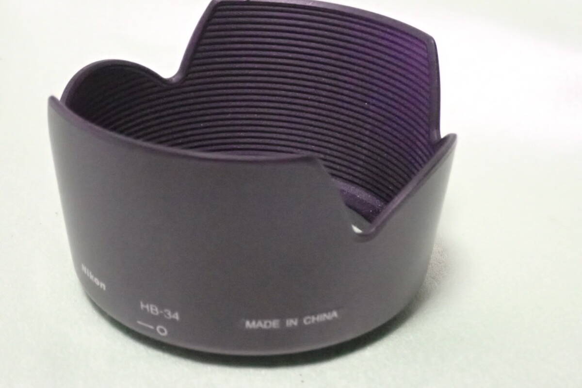 純正 Nikon ニコン レンズ フード HB-34拍卖