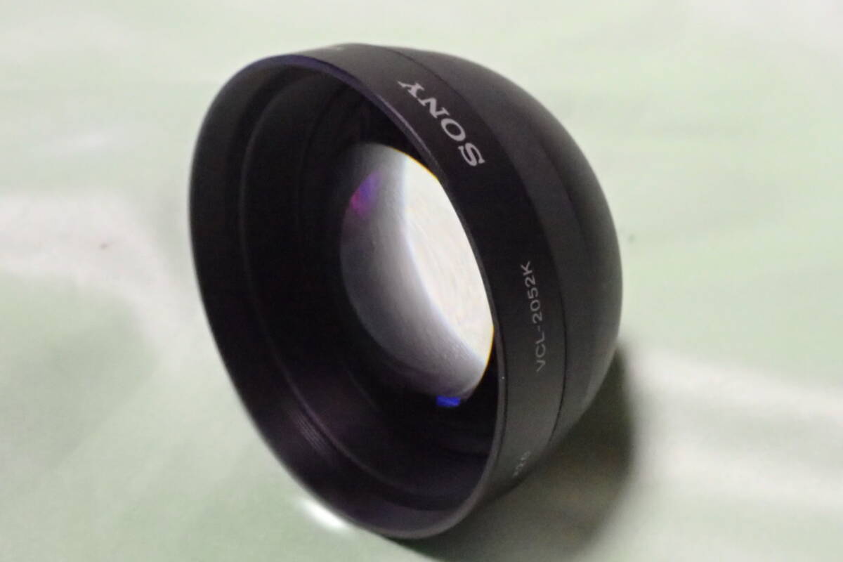 SONY ソニー TELE CONVERSION LENS ×2.0 テレコンバージョンレンズ カメラ レンズ VCL-2052K 52mm径拍卖