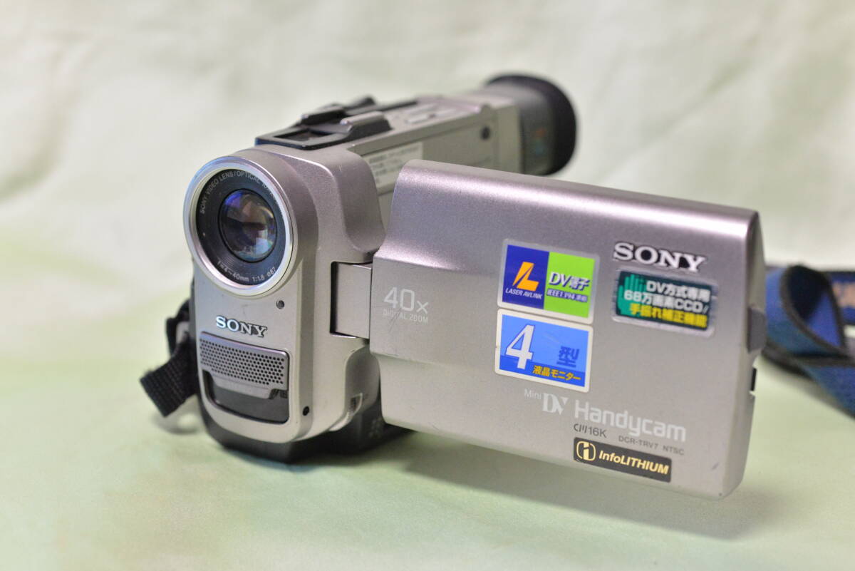 SONY ソニー ハンディカム DCR-TRV7 -671拍卖