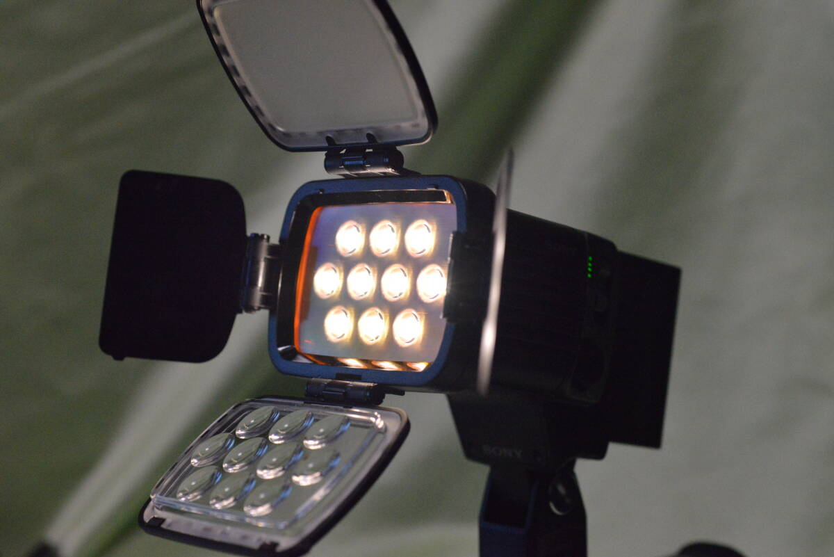 SONY HVL-LBP LEDライト バッテリービデオライト ビデオカメラ用 照明 ライト拍卖