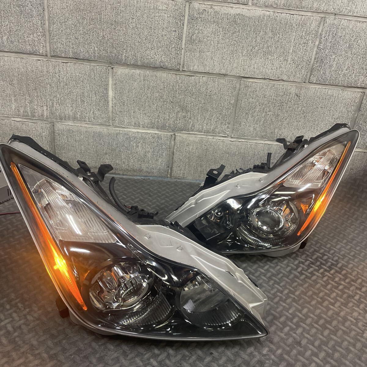 G37S CKV36 US仕様 ヘッドライト左右 IPL スカイラインクーペ V36クーペ Gクーペ USDM 北米仕様 スカクー インフィニティ INFINITI拍卖