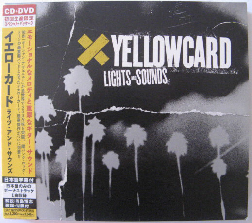 ◆CD+DVD◆YELLOWCARD/ライツ・アンド・サウンズ◆イエローカード◆初回限定スリップケース入り・ステッカー付き・帯有り国内盤拍卖