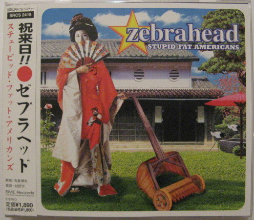◆CD◆ZEBRAHEAD/ステューピッド・ファット・アメリカンズ◆ゼブラヘッド◆見本盤・帯有り国内盤拍卖