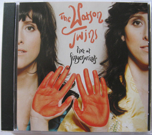 ◆CD◆THE WATSON TWINS/LIVE AT FINGERPRINTS◆ザ・ワトソン・ツインズ◆USA盤拍卖