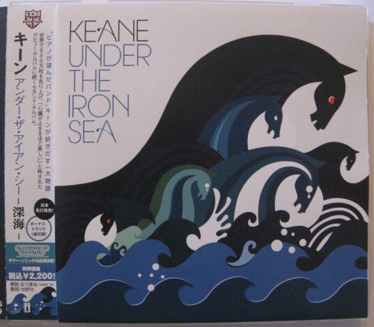 ◆CD◆KEANE/アンダー・ザ・アイアン・シー ~深海◆キーン/UK発ギター・レス・バンド◆帯有り国内盤拍卖