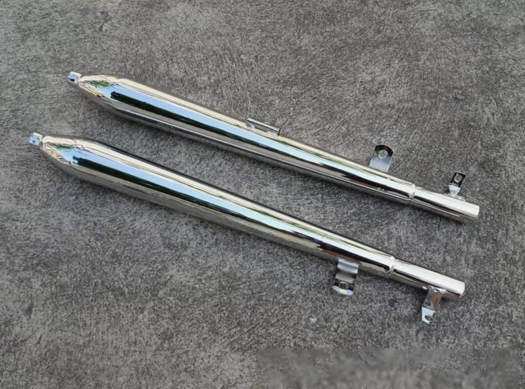 N 旧P : HONDA C92 C95 Benly R69タイプ マフラー拍卖