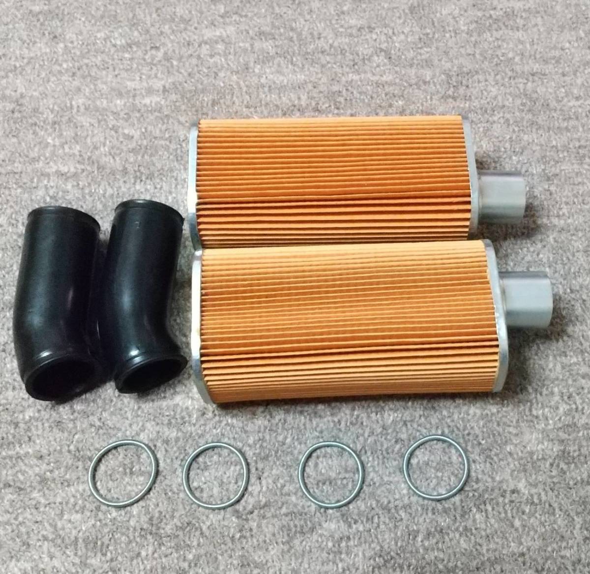 旧P HONDA CB72 エアクリーナー+コネクティングチューブ Set / Air cleaner+tube set CBM72 CB77拍卖