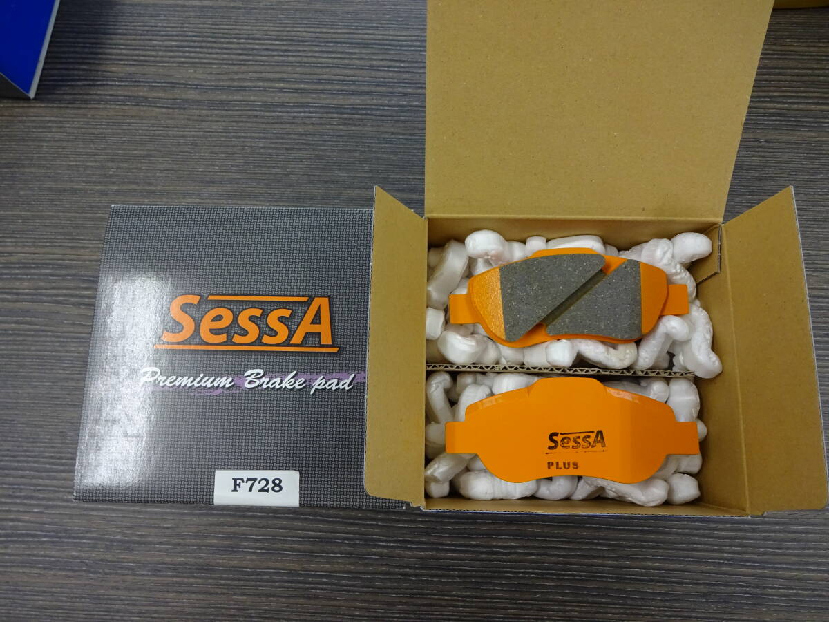 RED POINT SESSA ブレーキパット +PLUS F728 FIAT500C 在庫処分拍卖