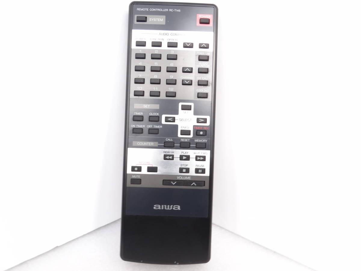 アイワ リモコン RC-T145 オーディオ AIWA ★全ボタン赤外線確認済 拍卖