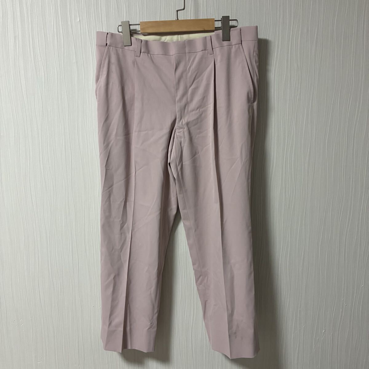 未使用 Golden Bear ゴールデンベア スラックスパンツ ピンク系 メンズ ストレッチ パンツ カジュアル a1234拍卖
