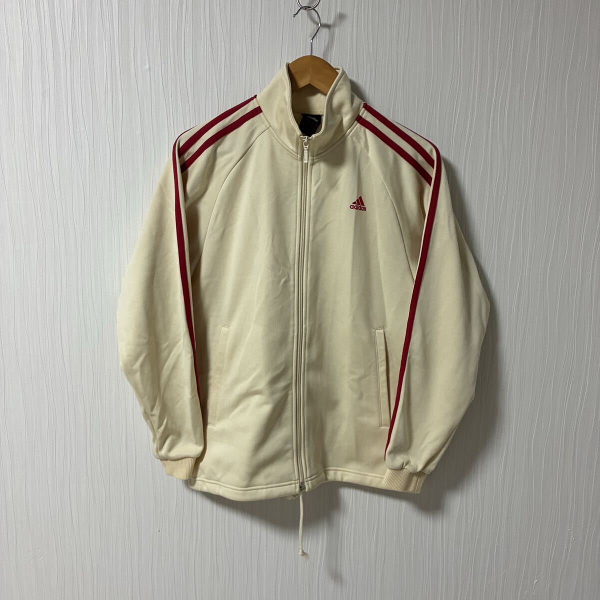 adidas アディダス トラックジャケット キナリ系 メンズ サイズXS ジャージジャケット スポーツ ラグランスリーブ a1243拍卖