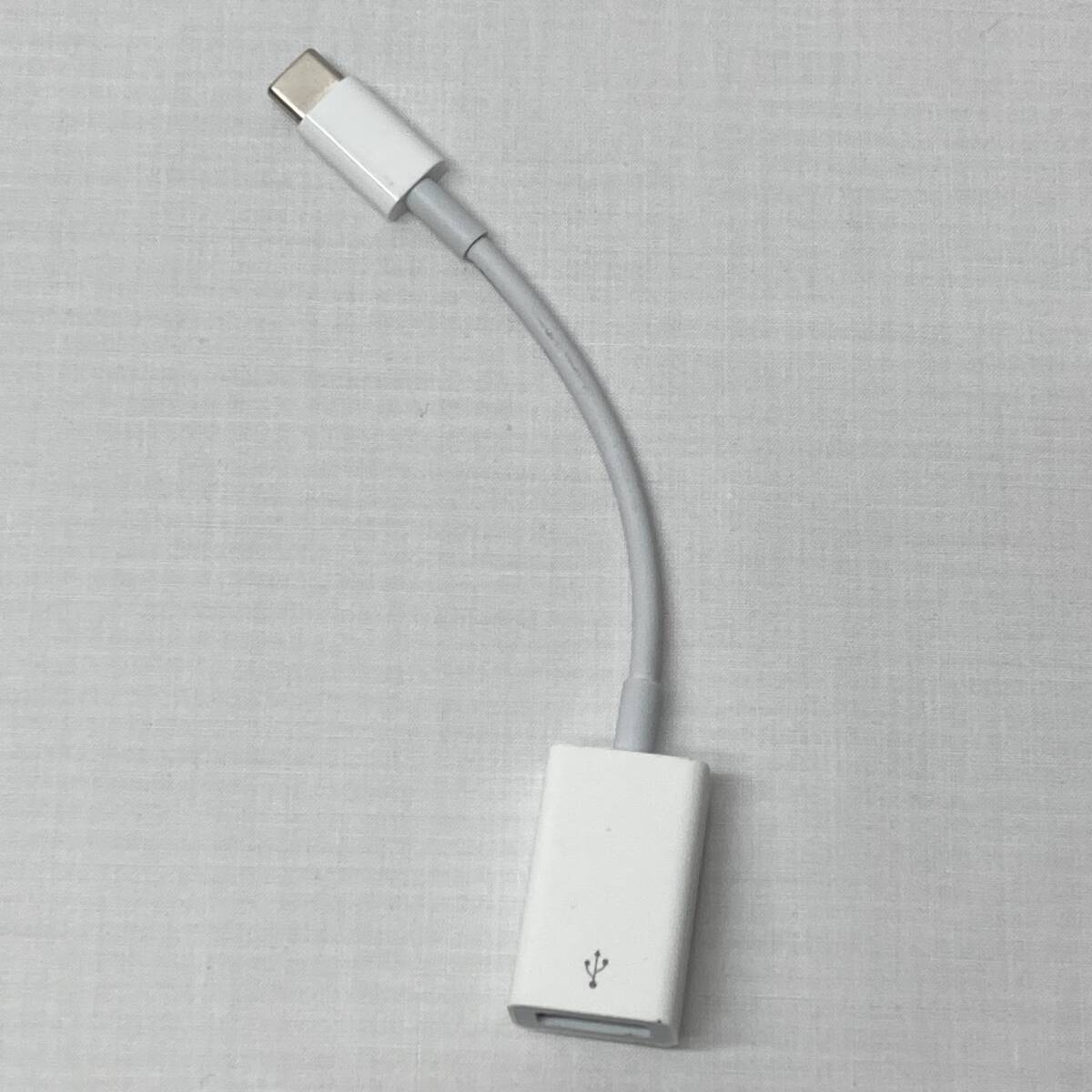 632 〓 純正 Apple USB-C-USBアダプタ 変換アダプタ A1632拍卖