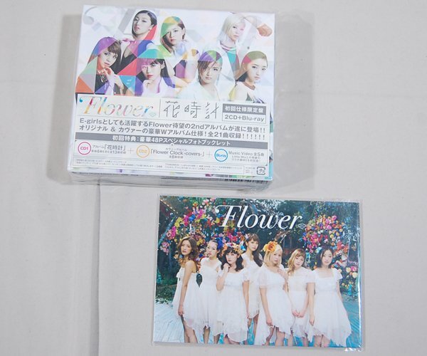 フラワーFlower■CD 「花時計」初回限定仕様 (2CD+BD) 特典ポストカード付 E-Girls■ ※IW5911006拍卖