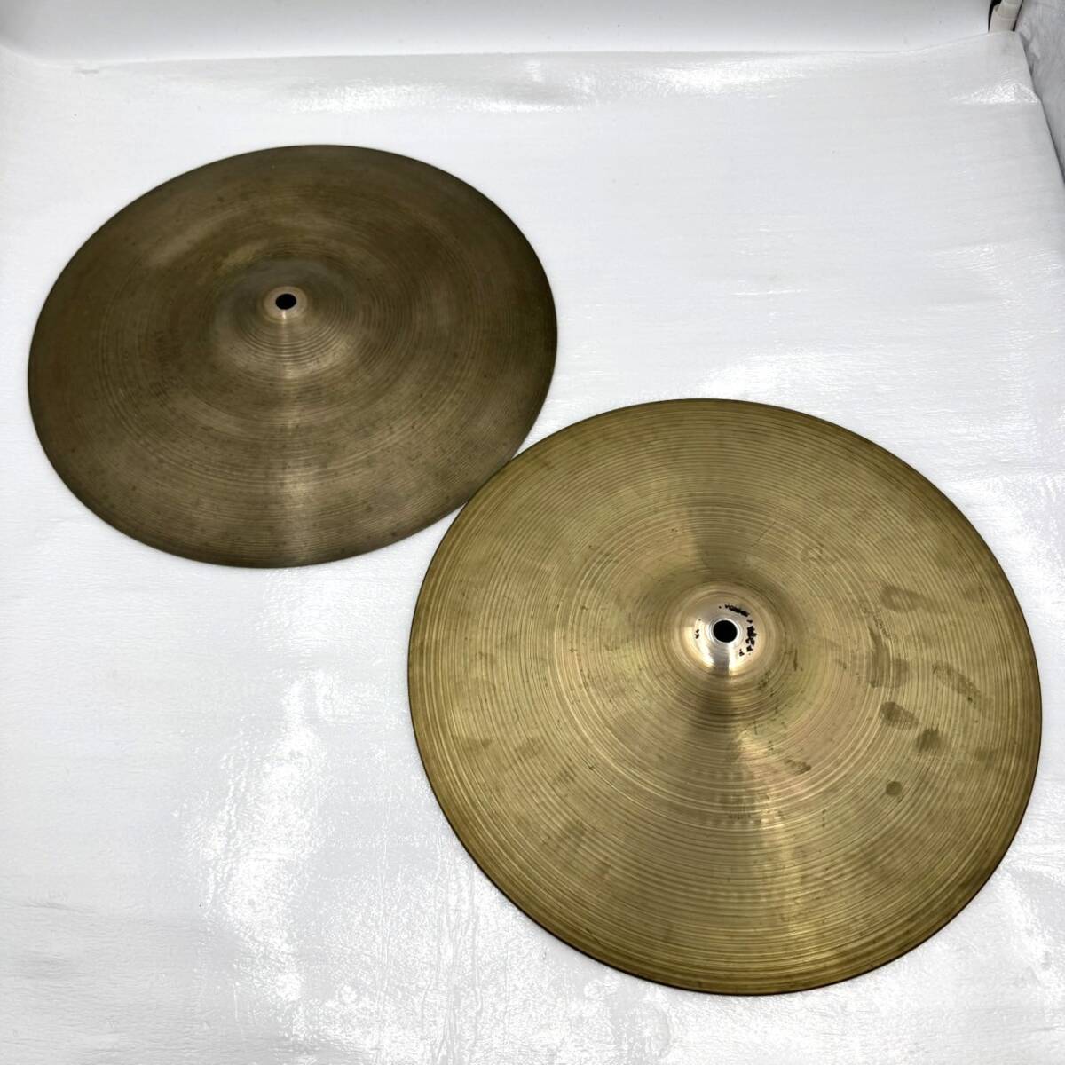 ハイハットシンバル ペア ジルジャン ZILDJIAN A Zildjian NEW BEAT HIHAT Pair 14インチ拍卖